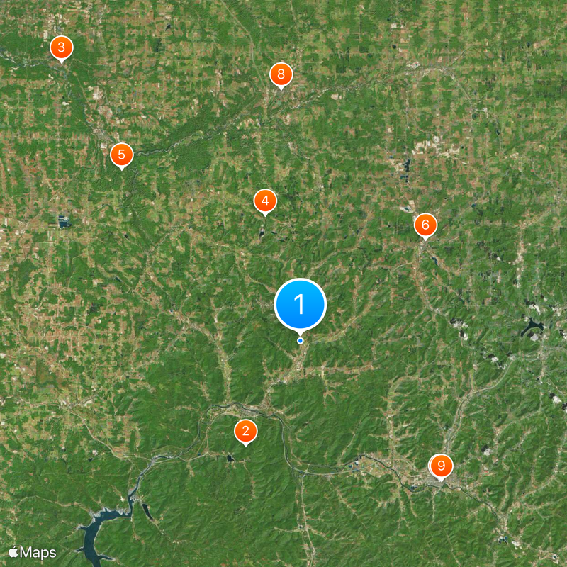Cattaraugus County Map