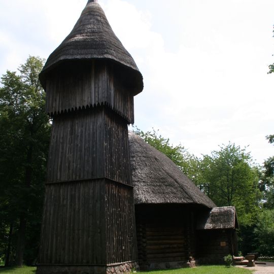 Kościół w Muzeum Budownictwa Ludowego w Olsztynku