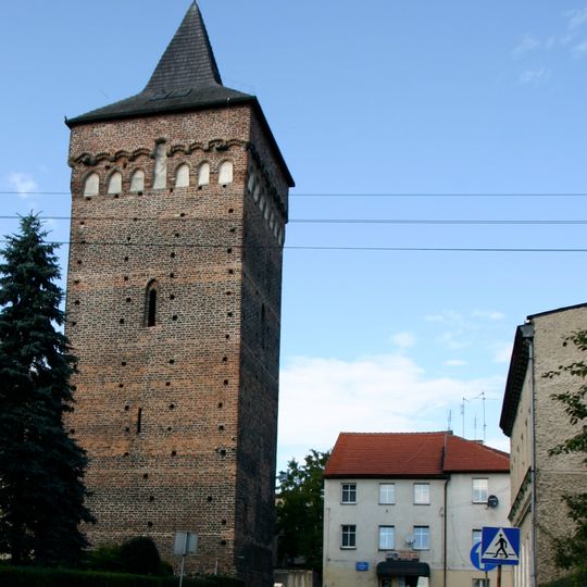 Gate tower in Biała