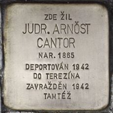 Stolperstein Arnošt Cantor