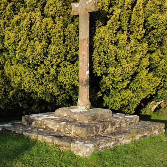 Preaching Cross in Jeffreyston Churchyard