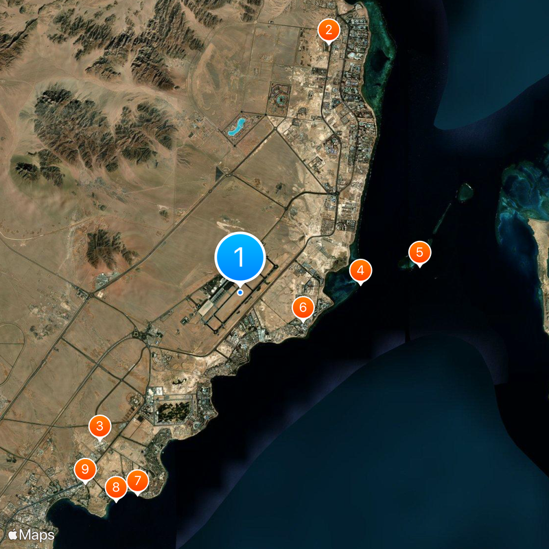 Sharm el-Sheikh International Airport Map