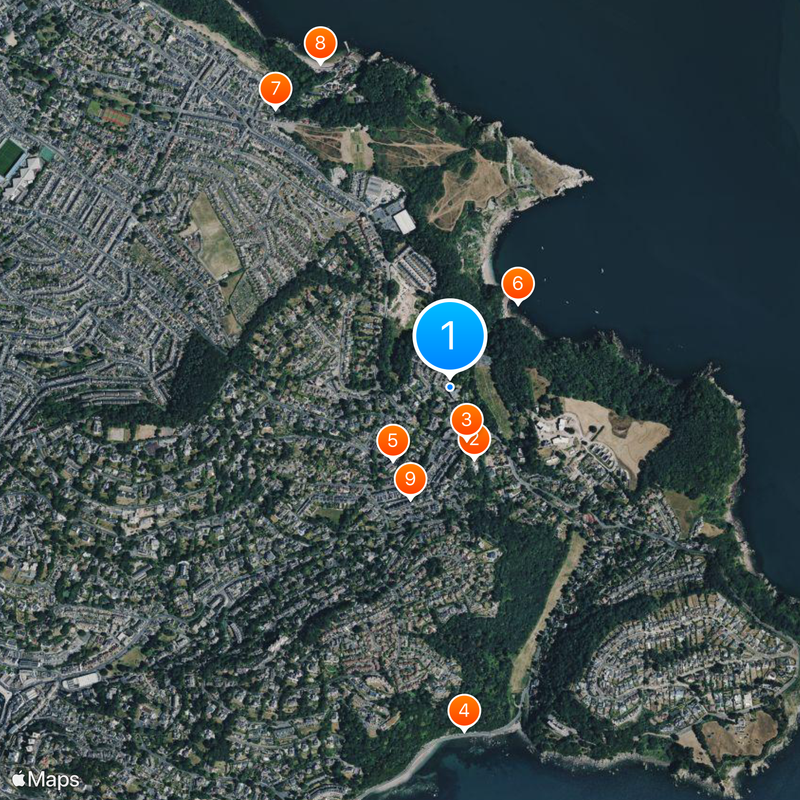 Gleneagles Hotel Map