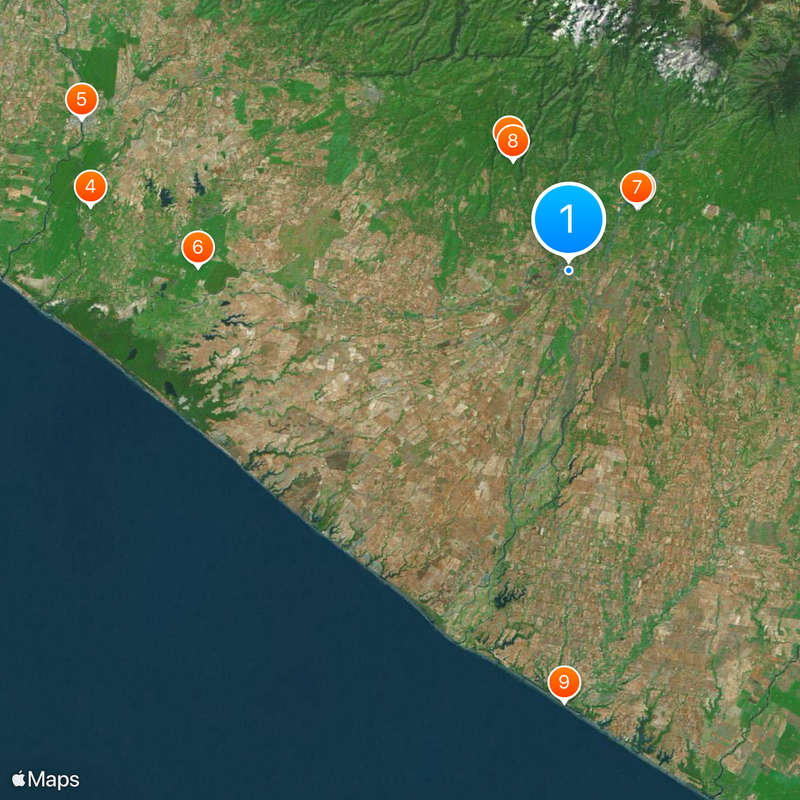 Retalhuleu Department Map