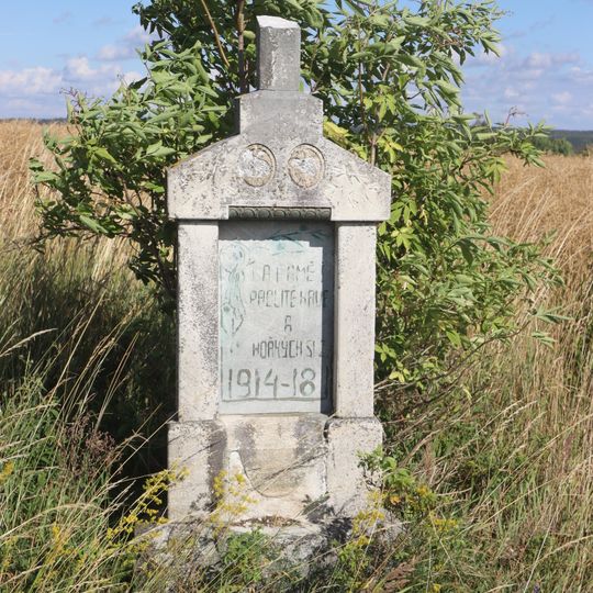 Kříž jižně od Holubí Zhoře