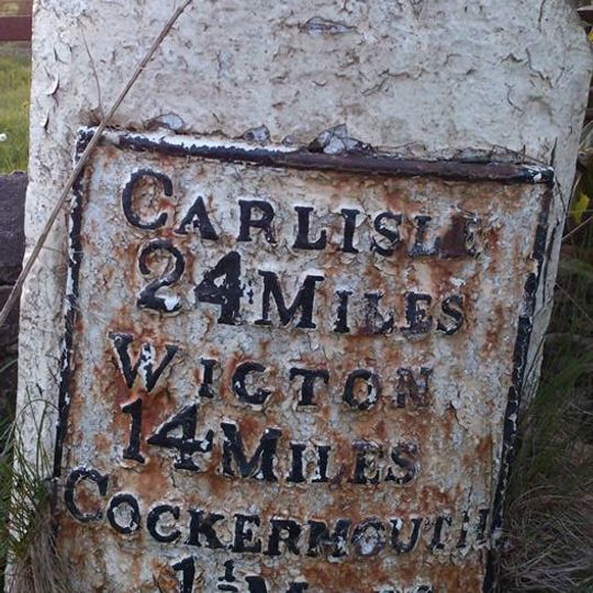 Milestone South Of Ann's Hill