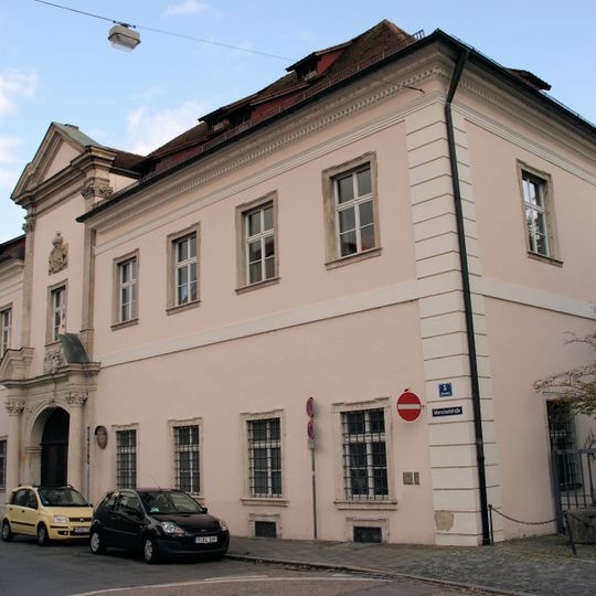 Regierung der Oberpfalz, ehemalige Neue Deutschordenskommende, 1834–1934 Bleistiftfabrik Johann Jakob Rehbach