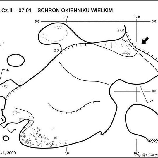 Jaskinia w Okienniku Wielkim