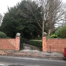 Garden Wall And Gate Piers To Number 25