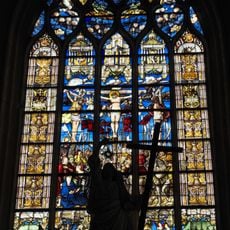 Christ en croix avec les deux larrons