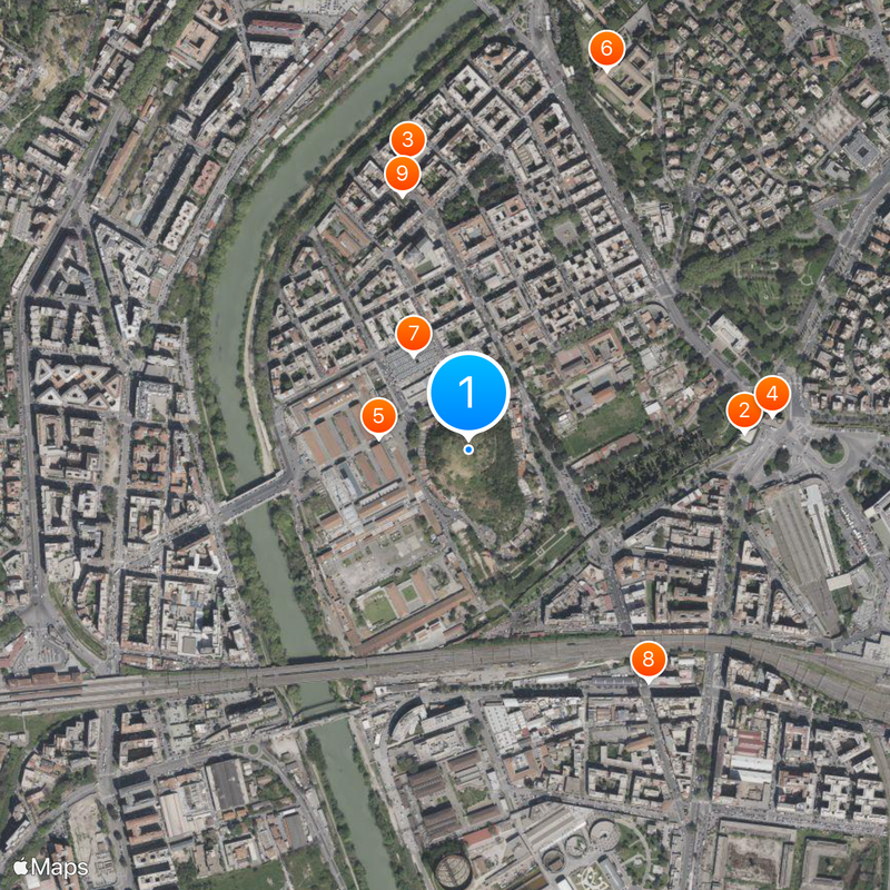 Testaccio Map