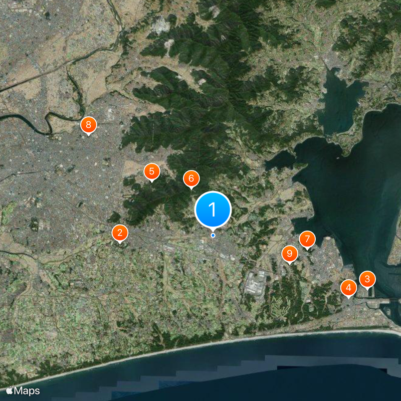 Shinjohara Station Mapa