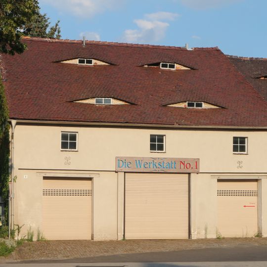 Scheunen Eselsburg 1, 3, 5, 7, 9 in Kamenz