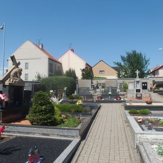 Cemetery in Popovice