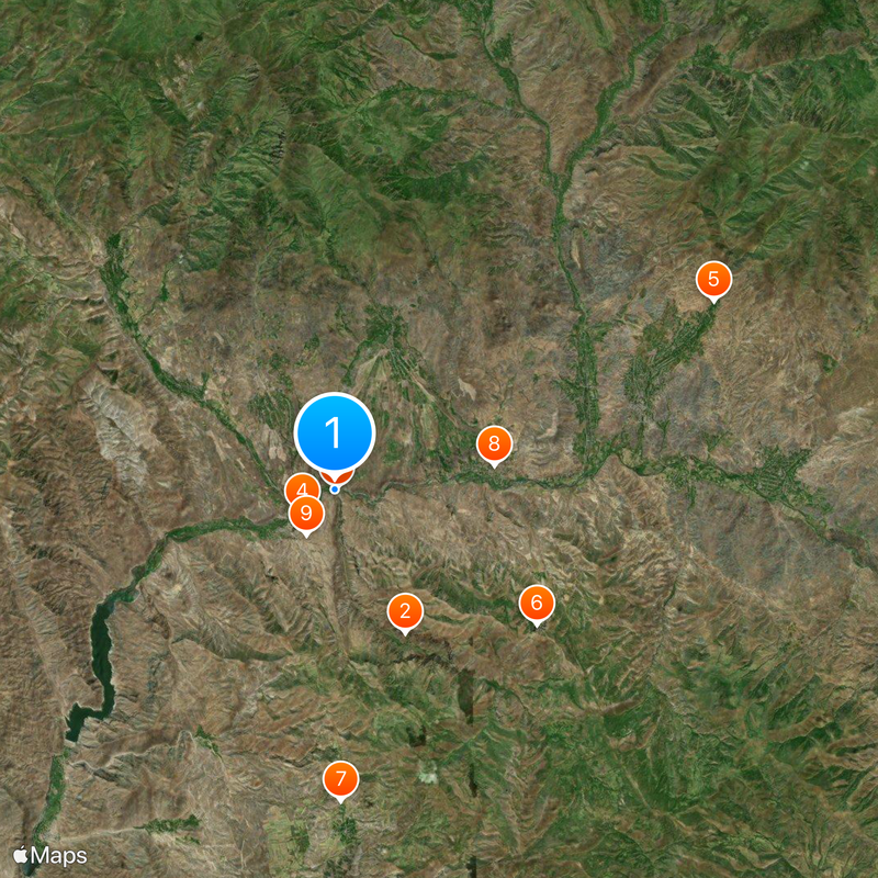 Areni-1 winery Karte