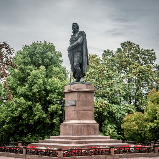 Mikhail Kutuzov monument in Smolensk