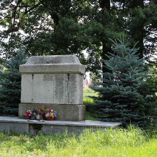 World War I monument in Łąka Prudnicka
