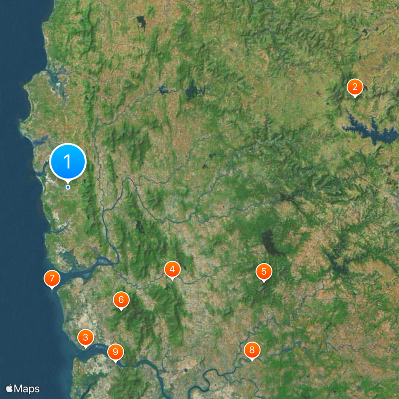 Palghar district Kaart