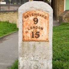 Milestone At Junction Of Sevenoaks Road With Farnborough Hill