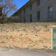 Downing College, Boundary Wall Fronting Tennis Court Road