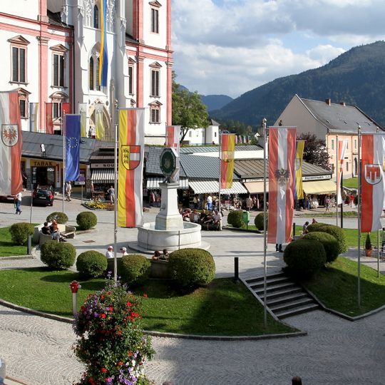 Brunnenanlage, Hauptplatz Mariazell