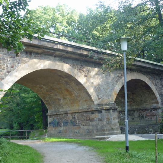 Eisenbahnbrücke über die Wesenitz