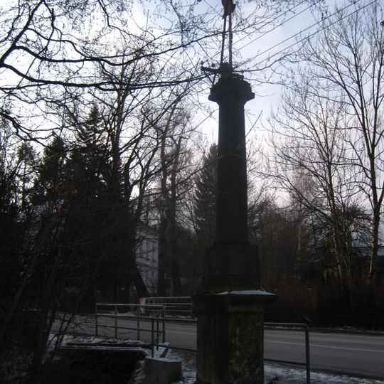 Liberec - kříž v Kubelíkově ulici