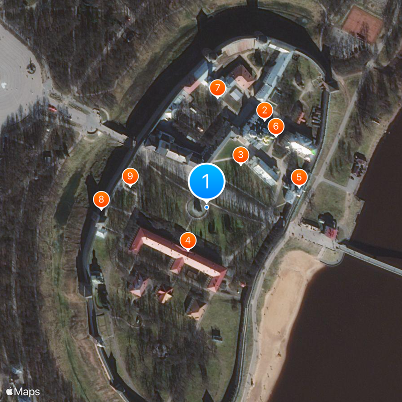 Millennium of Russia Mapa