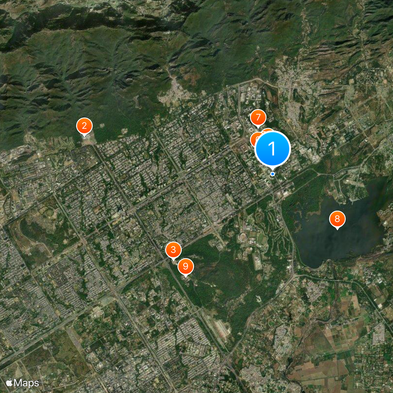 Ministry of Foreign Affairs Map