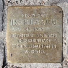 Stolperstein en memoria de Ilse Blumenthal