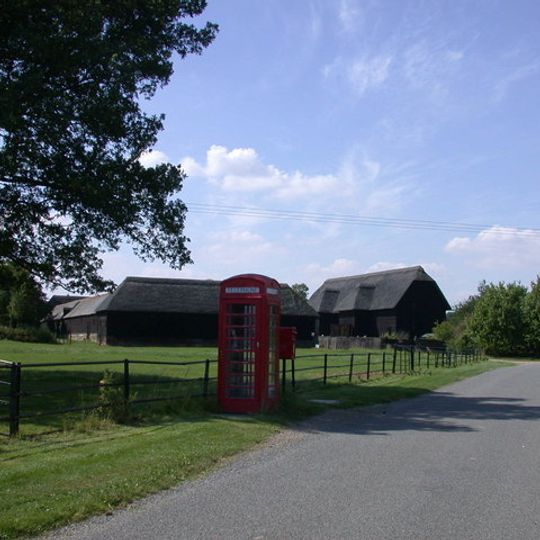 K6 Kiosk South East Of Park Farm