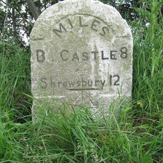 Milestone Approximately 120M North-East Of The Horse Shoe Inn
