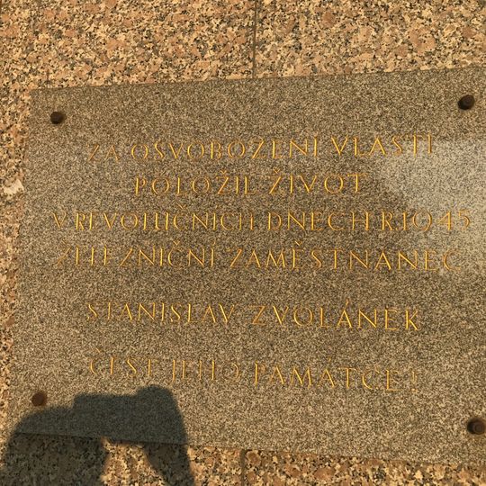 Pamětní deska Stanislava Zvolánka v Havlíčkově Brodě