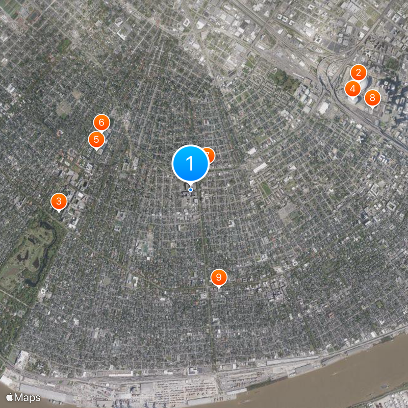 Ochsner Baptist Medical Center Map