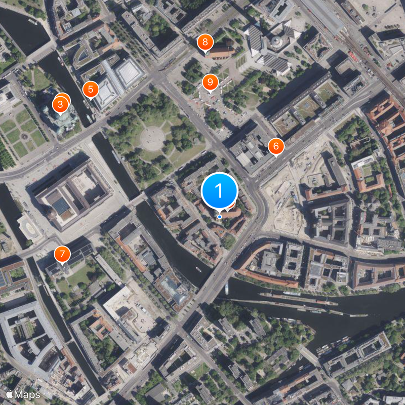 Nikolaiviertel Kaart