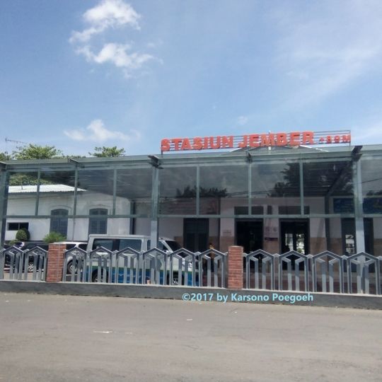 Jember railway station