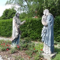 Figurengruppe Christi Abschied von hl. Maria
