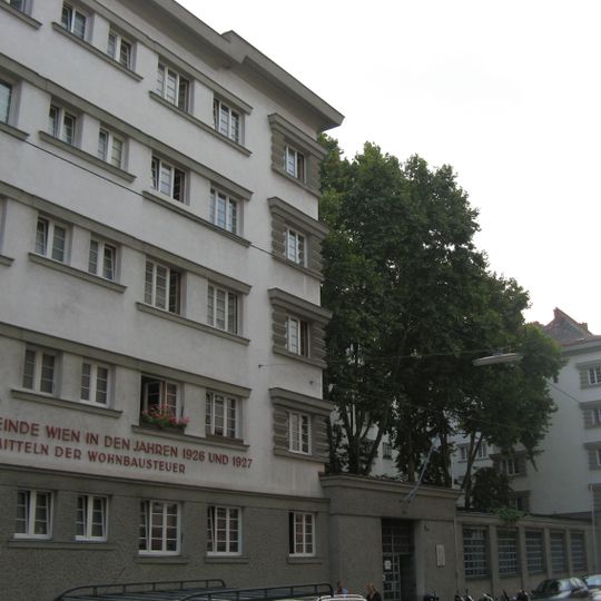 Wohnhausanlage der Gemeinde Wien