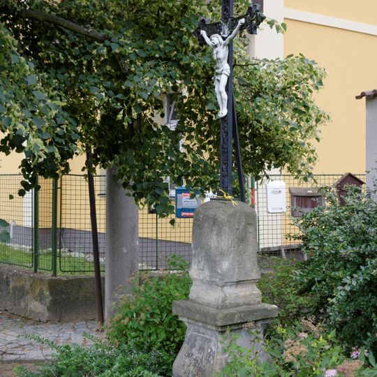 Wayside cross in Purkyňova Street