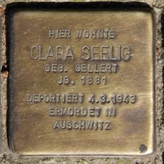 Stolperstein en memoria de Clara Seelig
