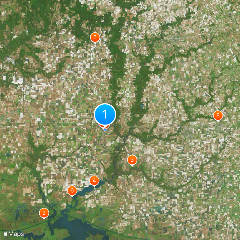 Jennings Map
