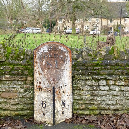 Milepost, Old Great North Road