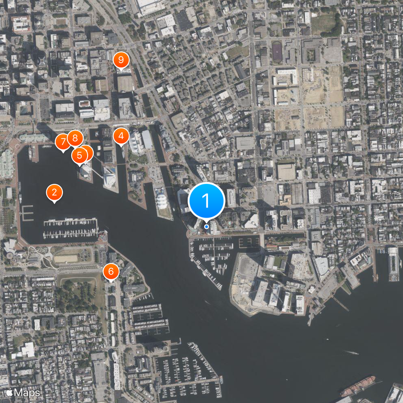 Carey Business School Map