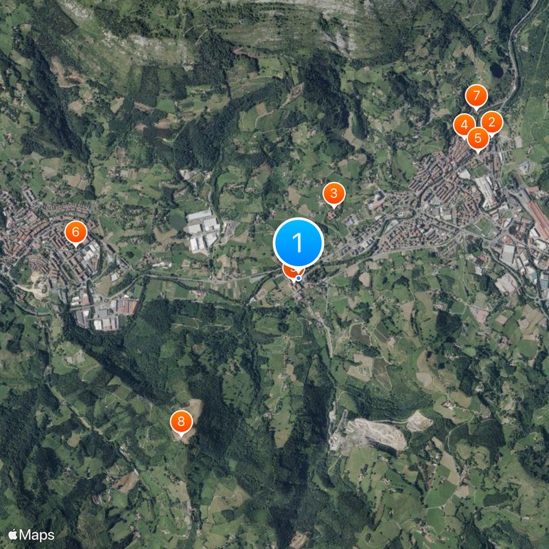 Sanctuary of Loyola Mappa