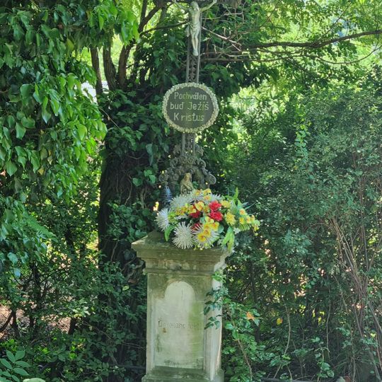 Kříž v Hodoníně na ulici Purkyňova