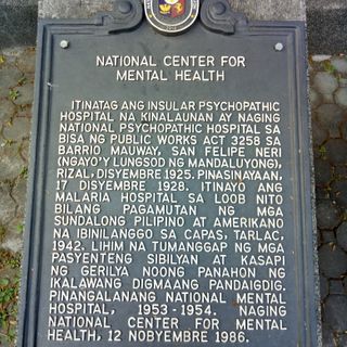 National Center for Mental Health historical marker