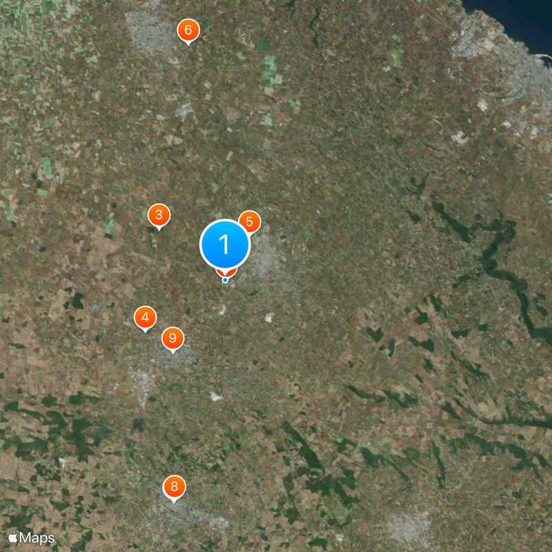 Grottes de Castellana Carte