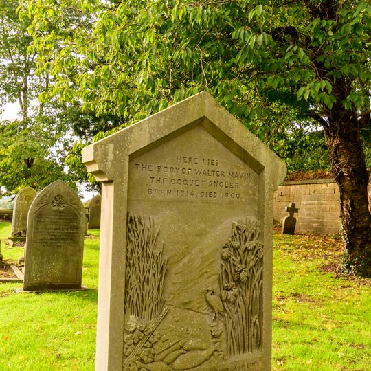 Monument To Walter Mavin At South East Of Detached Graveyard