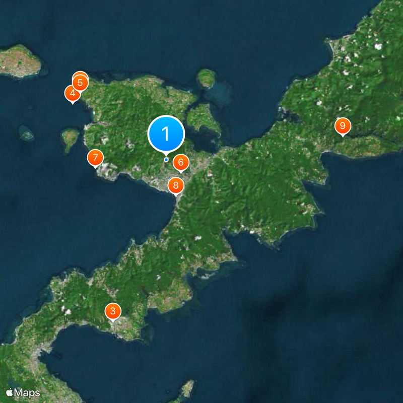 Meio University Map