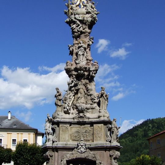 Plague column in Kremnica